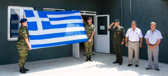 Τα ονόματα δυο ναρκαλιευτών, που έχασαν τη ζωή τους το 1998 δόθηκαν σε φυλάκιο στη Θράκη (εικόνες)